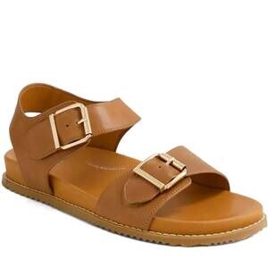 NEW ZIERA women's hastice sandal in tan